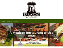 Tablet Screenshot of cocinatarascas.com